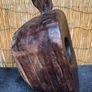 Balinese Teak Mortar Sculpture Image 3