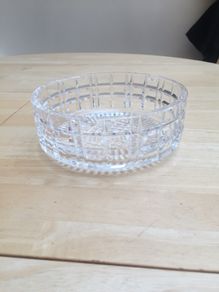 Large Old Waterford Crystal Ashtray