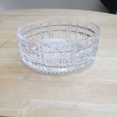 Large Old Waterford Crystal Ashtray