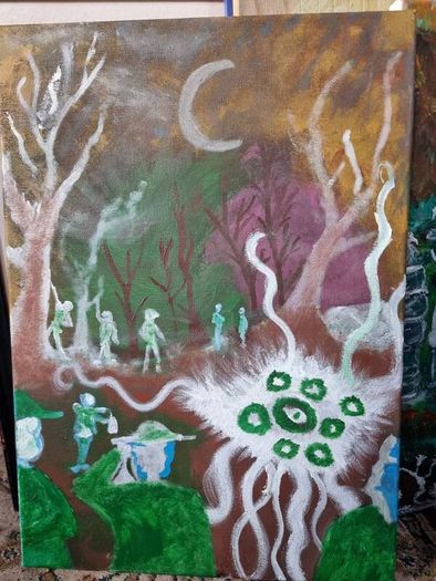 Abomination encounter painting by MD