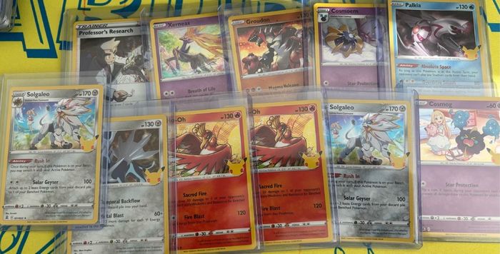 pokemon cards CELEBRATIONS 25th
