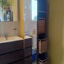 Walnut finish bathroom unit Image 5