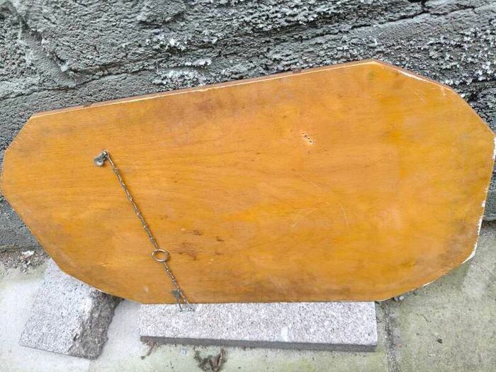 Vintage Bevelled mirror on chain