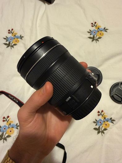 Canon EOS 250D DSLR Camera with + 50mm lens +18-135mm lens + and selfie tripod.