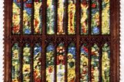 1969 Ireland Contemporary Irish Art: Stained Glass Church Window by Evie Hone Commemorative Stamp Mint Never Hinged (MNH)