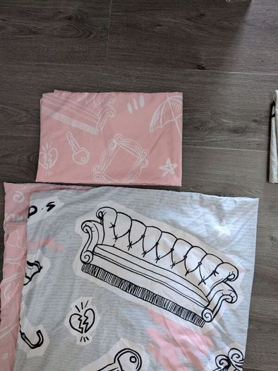 Two Friends Single Duvet Covers