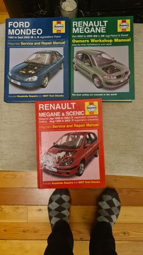 Workshop Motering Manuals.x3. In Good Condition.