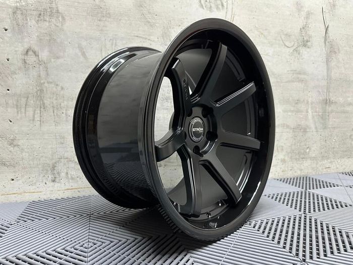 18" Inch Strom DS15 Drift Alloy Wheels 5x114.3 Nissan silvia skyline RX7 MX5 R32 R33 lexus IS200
