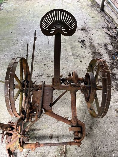 Vintage Pierce Horse-Drawn Finger Bar Mower