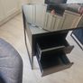 Desk with tempered glass top Image 6
