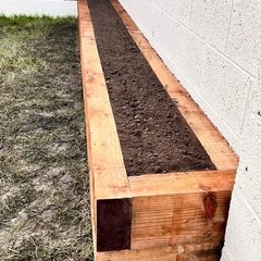 Sleepers Raised Garden Wall Planter