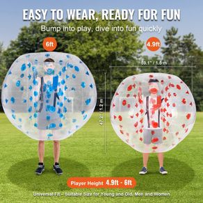 Set of 2 Inflatable Bumper Ball   FREE DEIVERY