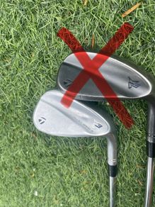Taylormade 52 Degree Wedge, Stiff Flex, Milled Grind Raw Face