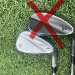 Taylormade 52 Degree Wedge, Stiff Flex, Milled Grind Raw Face