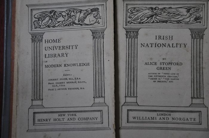 Irish Nationality by Alice Stopford Green