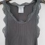 Femme Seven Grey Vest Top - Size 12 Image 3