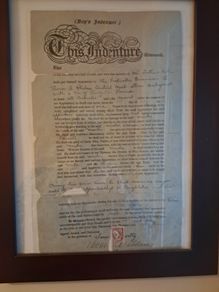 Vintage work contract