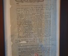 Vintage work contract