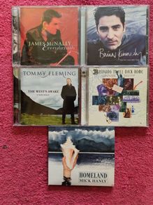 5 CDs. James McNally, Brian Kennedy, Tommy Fleming, Mick Hanly
