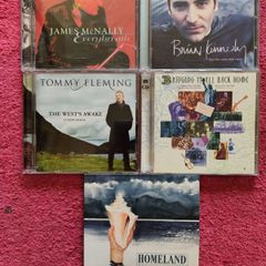 CDs. James McNally, Brian Kennedy, Tommy Fleming, Mick Hanly