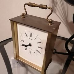 Staiger Quartz Brass Vintage Mantel Clock