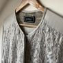 By Malene Birger Silk Lace Paneled Bomber Jacket Image 3