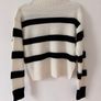 SHEIN Frenchy Striped Pattern Jumper Size S Image 3