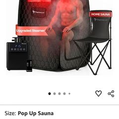 Pop Up Sauna