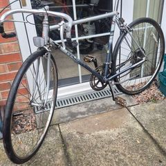 Classic raleigh road racing bike