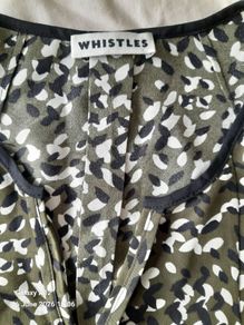 Whistles silk dress size 12
