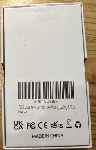 128GB Digital Voice Recorder