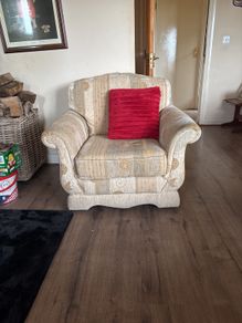 Sofa bed and 2 armchairs