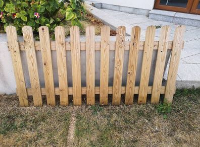 timber fence