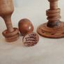 Vintage Hand Turned Wooden Items x 3 Image 3