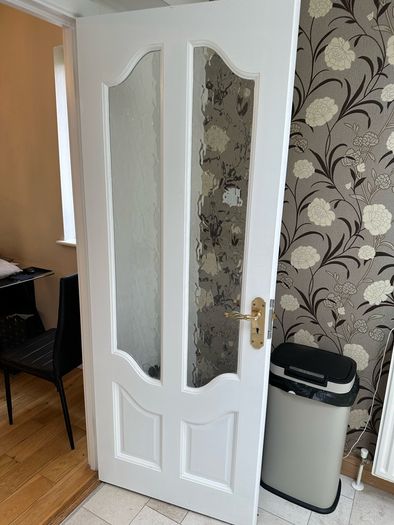 Double doors & door frame