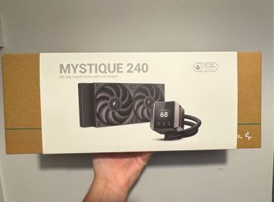 DeepCool Mystique 240 AIO Liquid Cooler with LCD Screen (Like New / Boxed)