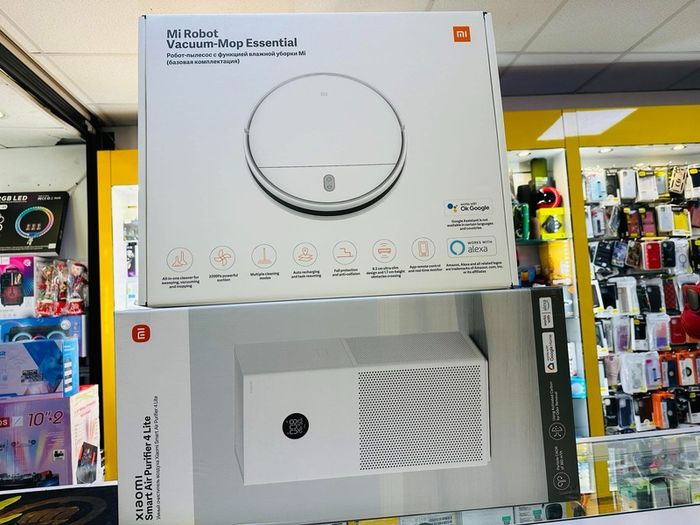 vacuum and air purifier