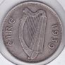 Ireland 1939  Silver Half Crown Image 2