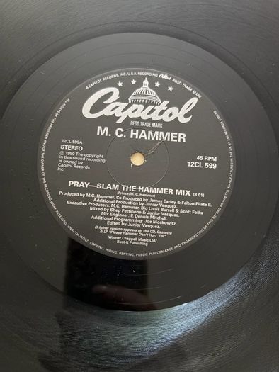 MC Hammer Pray Slam The Hammer Mix 1990