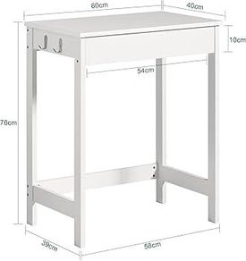 White desk