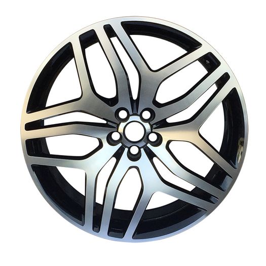 20" VELAR Type Black Alloy Wheels Bmw Vw Opel 5x120