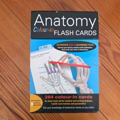 Netters anatpmy colour in flash cards
