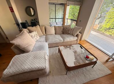 Harvey Norman Luxury Right-Hand Corner Sofa Excellent Condition