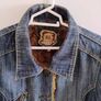 Denim cotton jacket with faux fur lining warm winter size 16 button closure in very good condition with no issues see last two photos for exact measurements FREE STANDARD POSTAGE INCLUDED Image 3