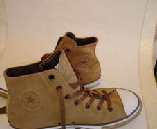 Converse Suede Hi-Tops. Size 5