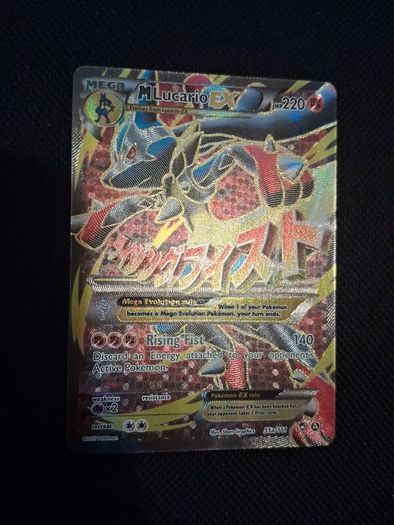 Pokemon Card : Mega Lucario ex 55a