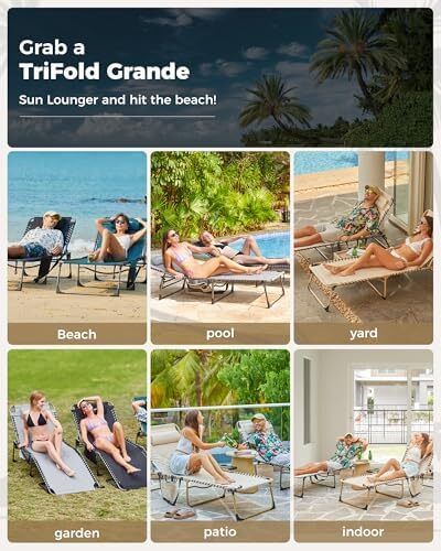 Padded Sun Loungers