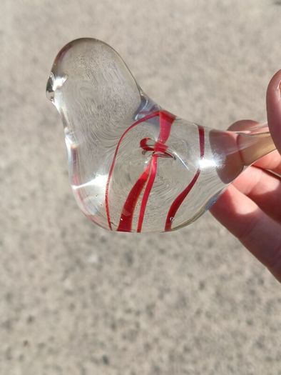 A Pair of Glass Paperweights