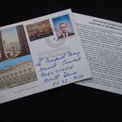 Ireland Stamps : Grattan's Parliament and Eamon DeValera Commemorative - First Day Cover - 1982