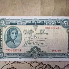 1 Pound Lady Lavery 28/12/50